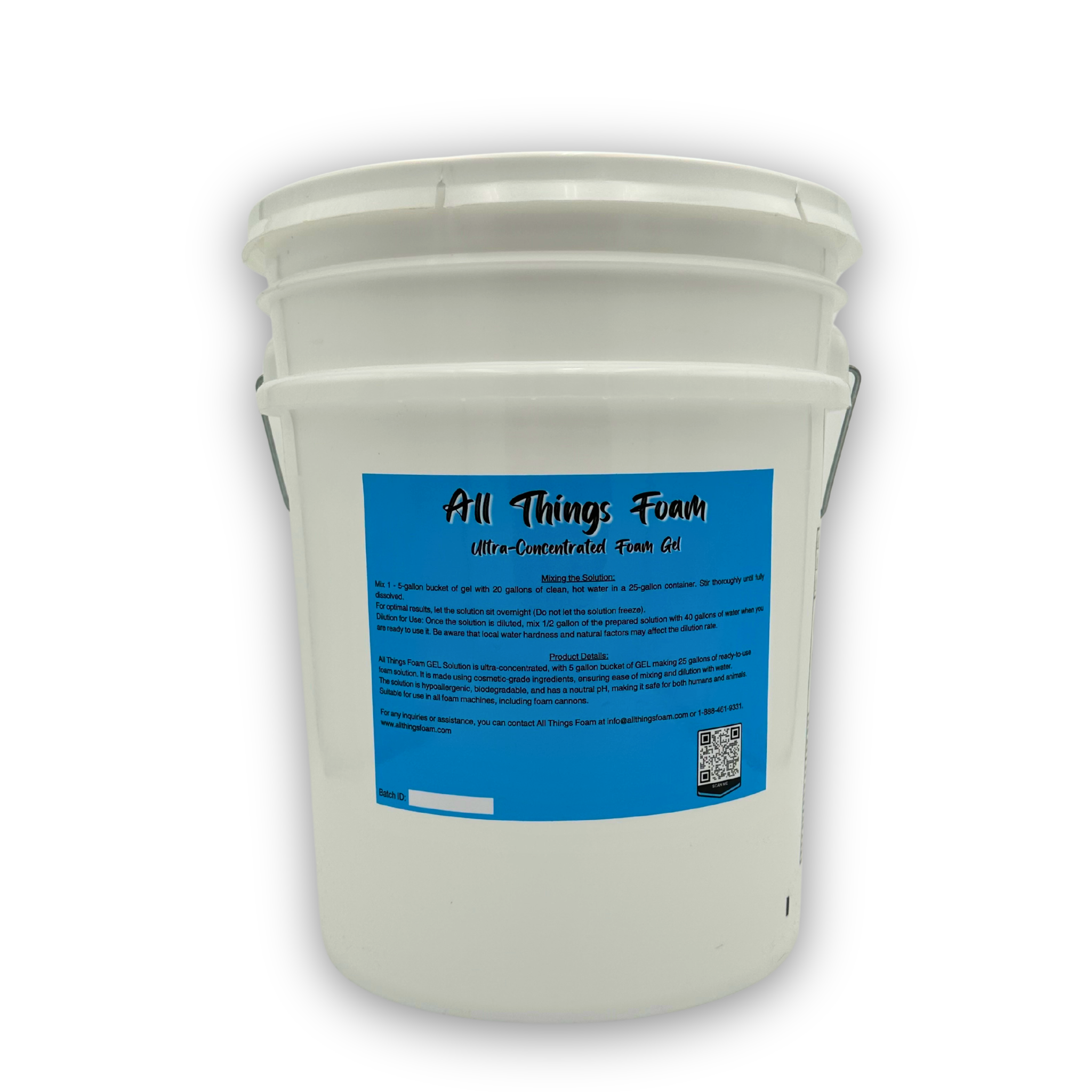 Ultra-Concentrated Foam Gel