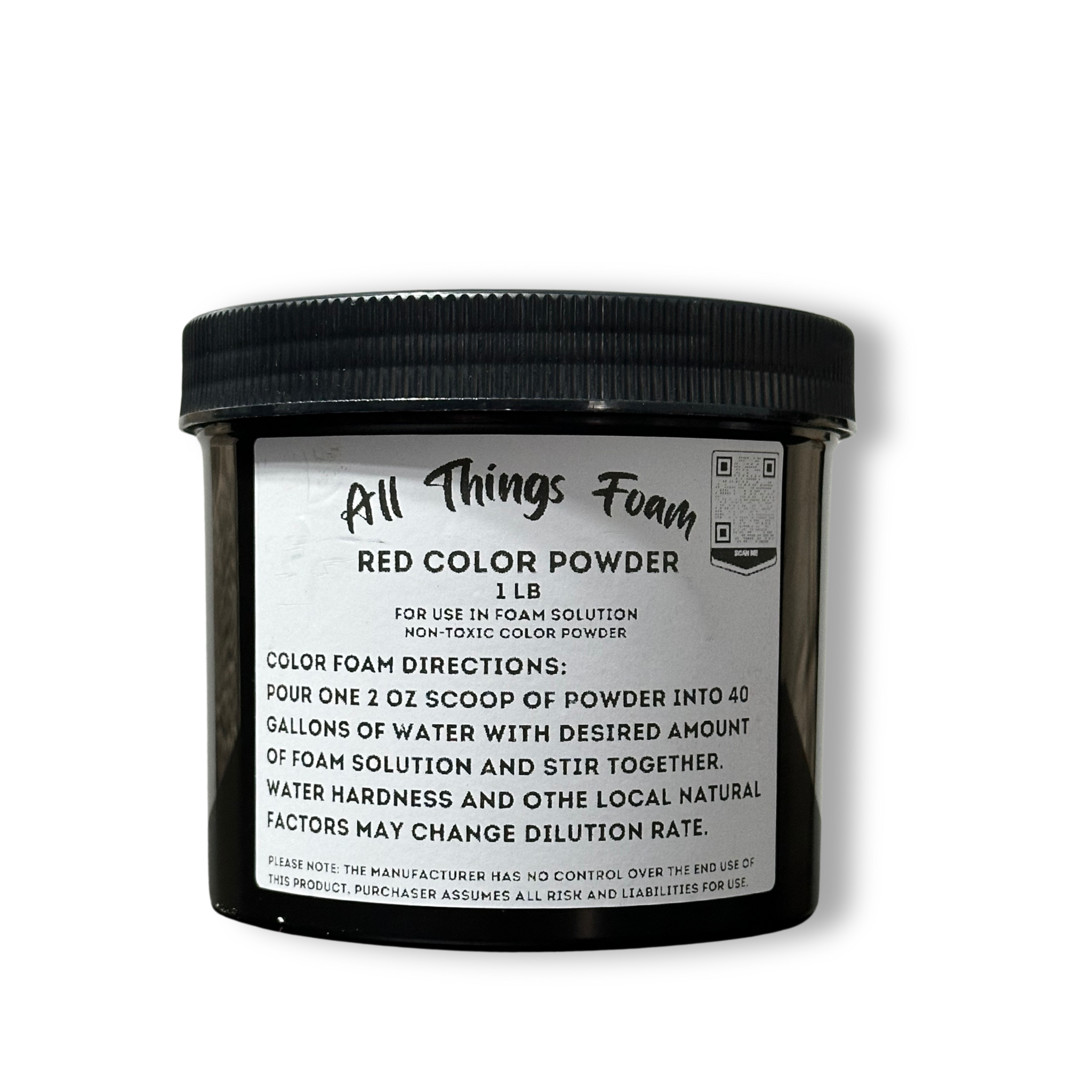 All Things Foam 1LB Orange Color Powder Foam
