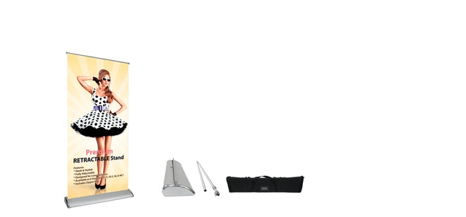 36" Premium Retractable Banner