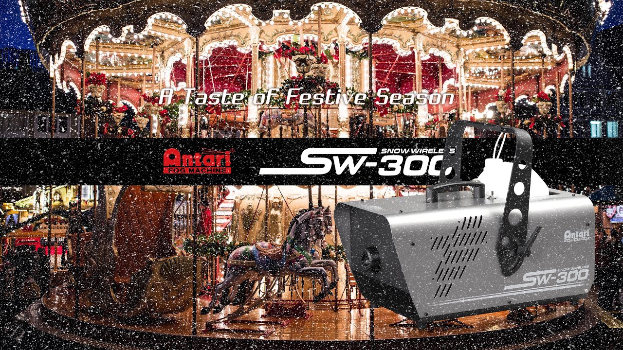 Antari High Output/Long Throw Snow Machine w/Patented Nozzle Delivery System