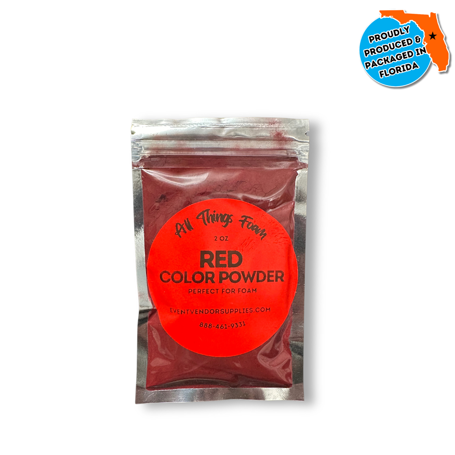 All Things Foam 2 Oz Red Powder