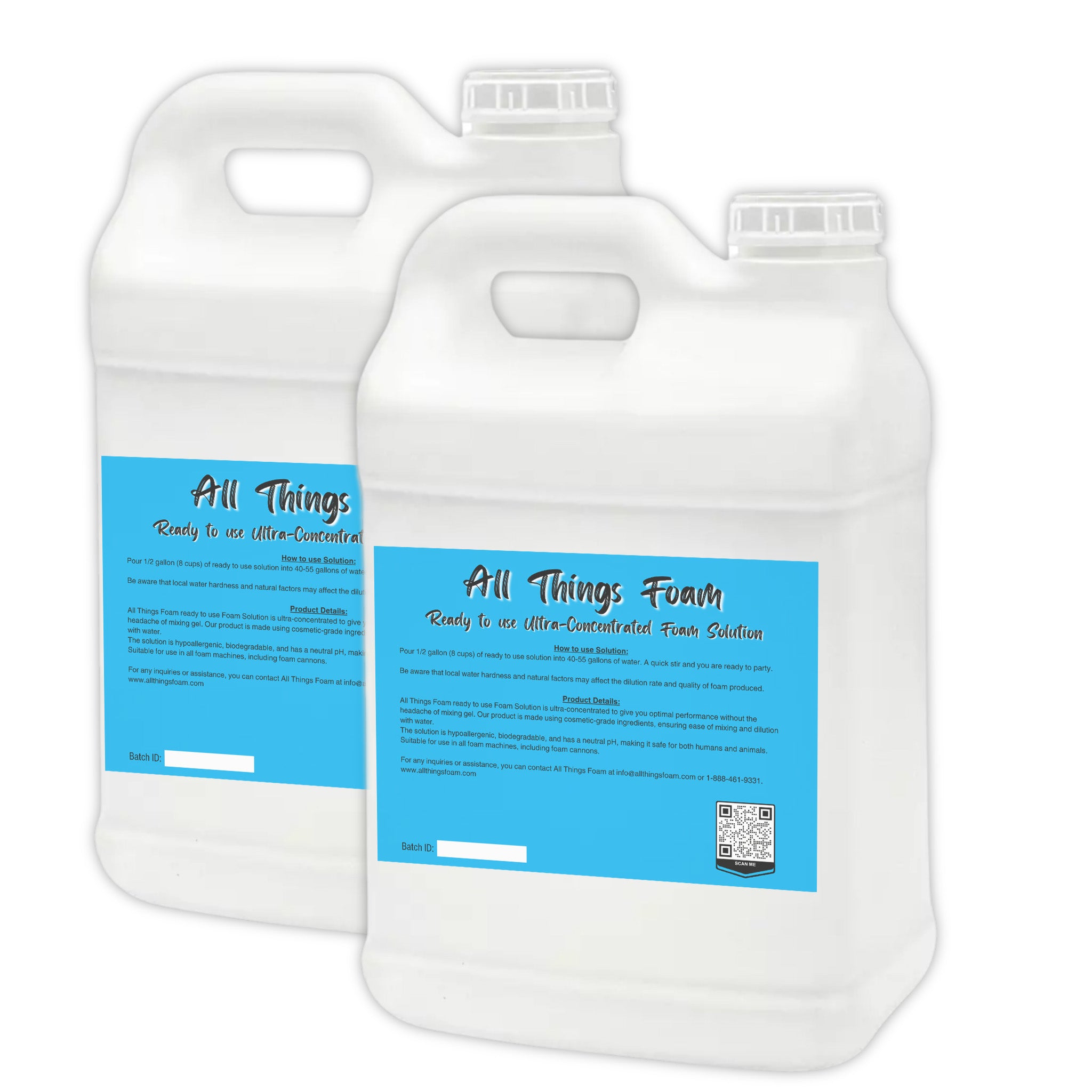 Ready to use - Ultra-Concentrated Foam Solution (5 Gallons)