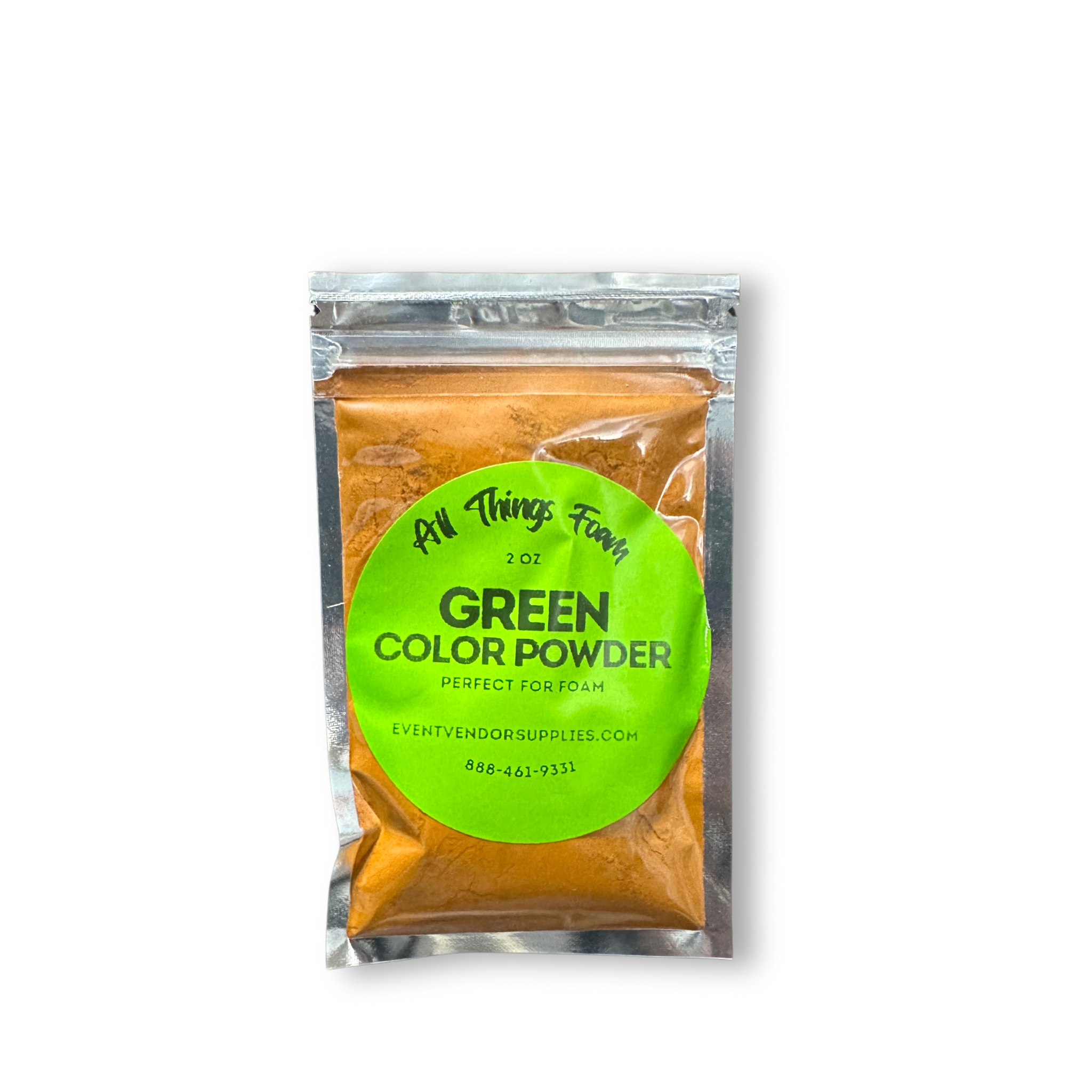All Things Foam 2 Oz Green Powder