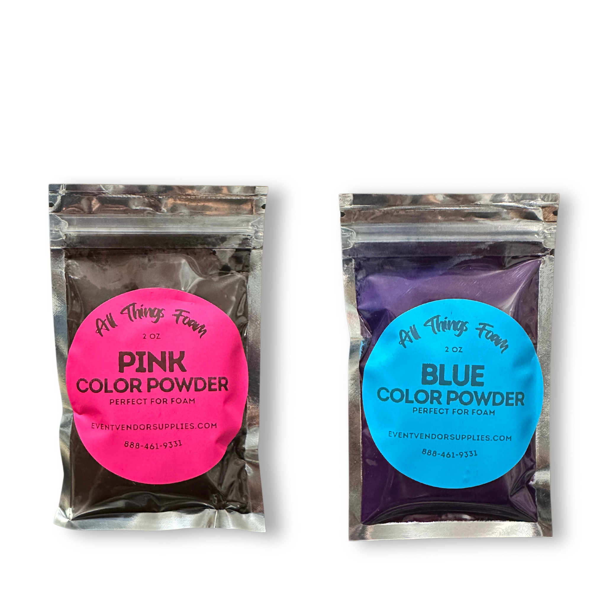 All Things Foam 2 Oz Red & Blue Powder Pack