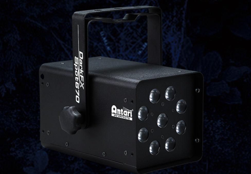 Antari S-670 SPOT; 9 x 365nm LED UV Spot