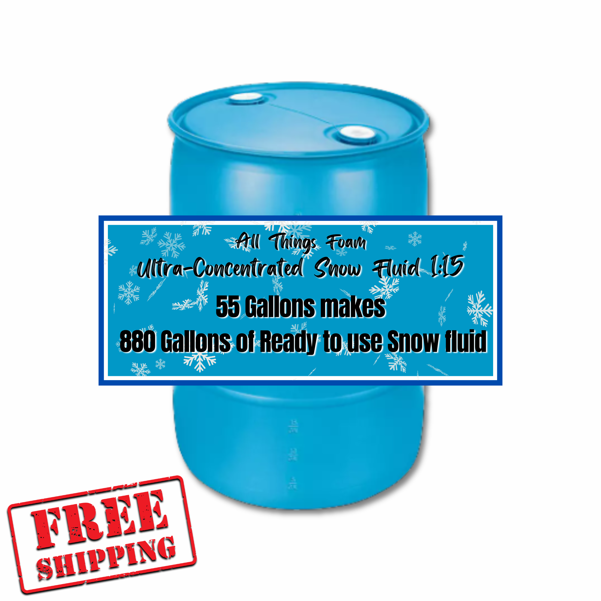 1 :15 Concentrated Snow Fluid