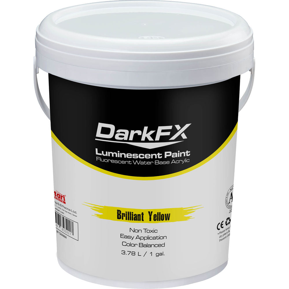 Antari DarkFX Brilliant Yellow UV Paint - 1 Gallon