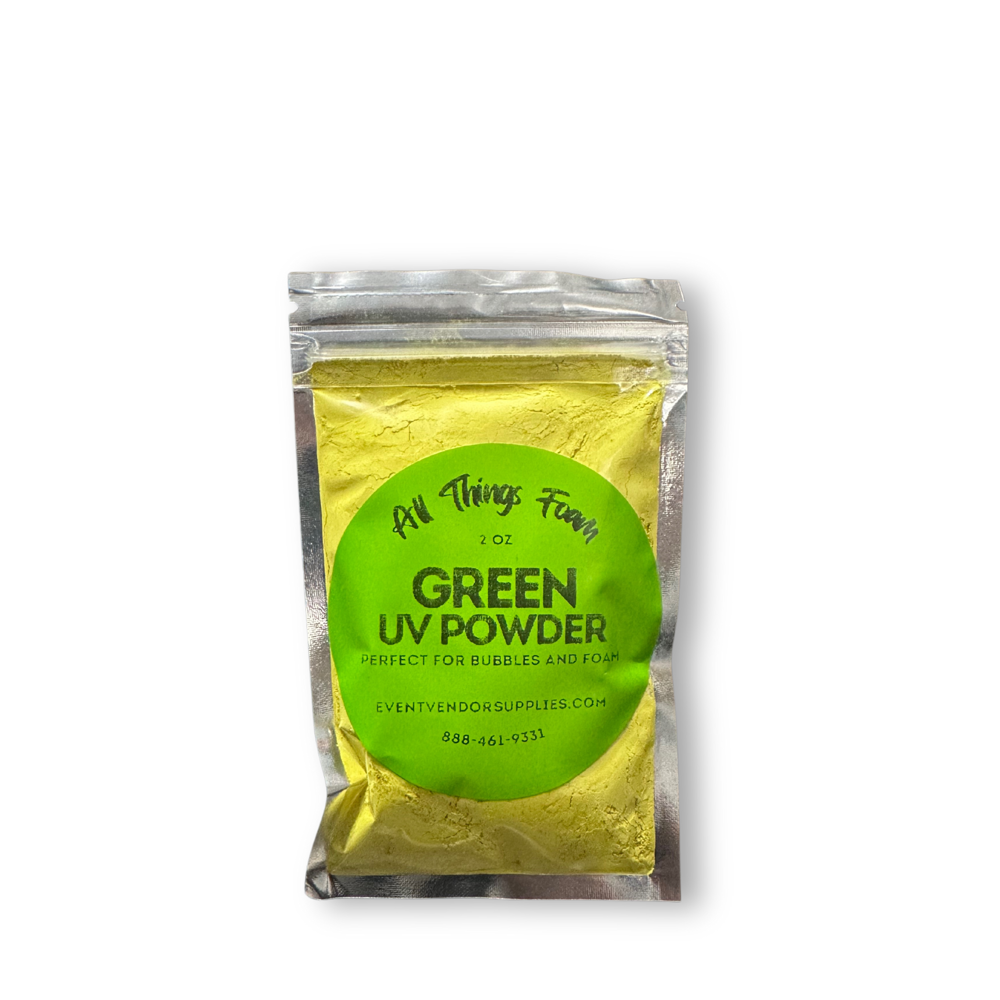 All Things Foam 2 Oz Green UV Powder