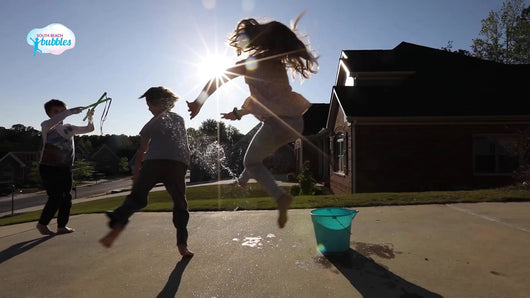 4 Big Bubble Wands: Making Giant Bubbles. Great birthday activity and party favor. Giant Bubble Solution Not Included.