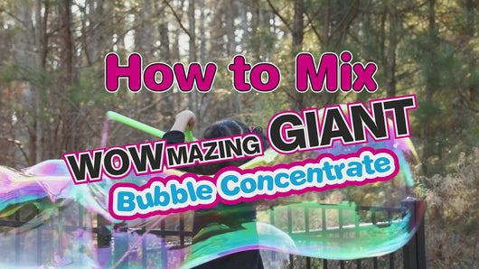 WOWMAZING Big Bubble Concentrate - By the Gallon - Just Add Water!