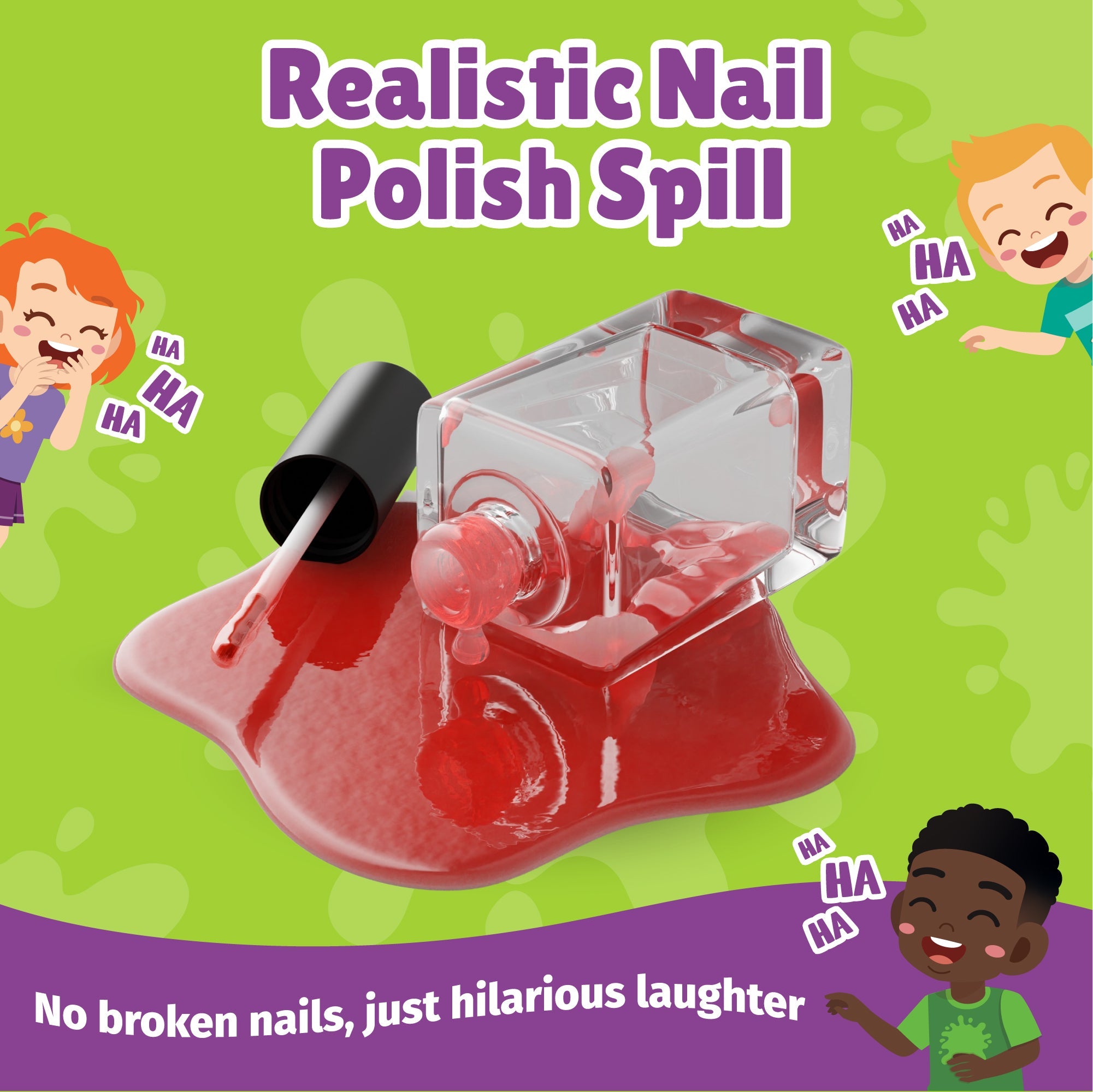 WatchMePrank DIY Nail Polish Spill Prank Kit