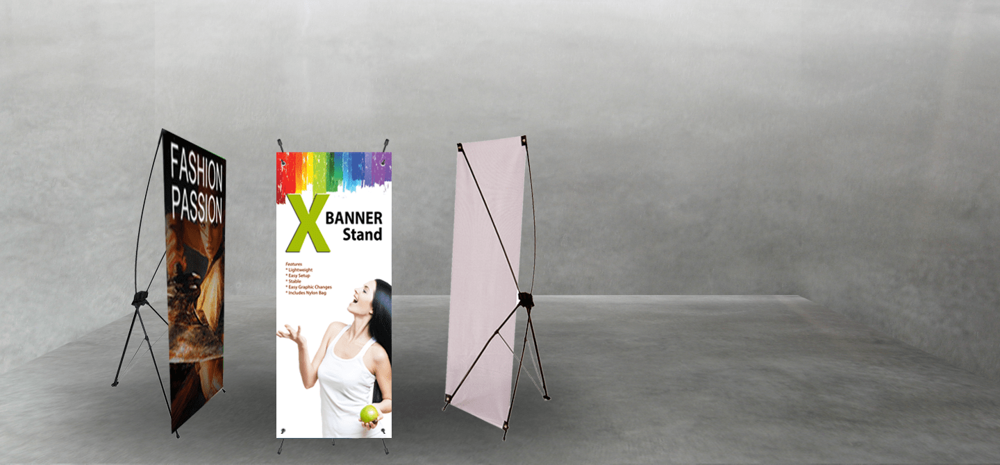 X Fabric Banners