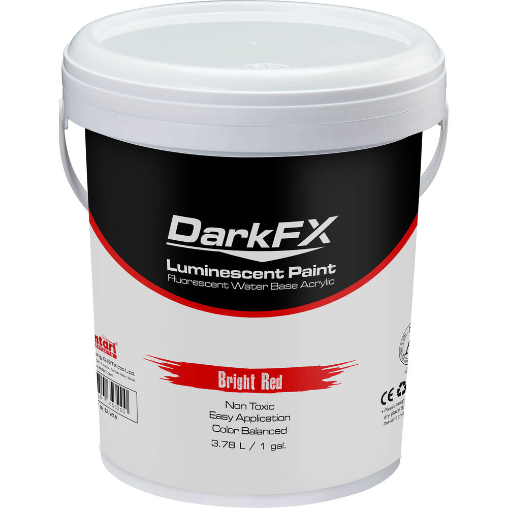 Antari DarkFX Bright Red UV Paint  - 1 Gallon